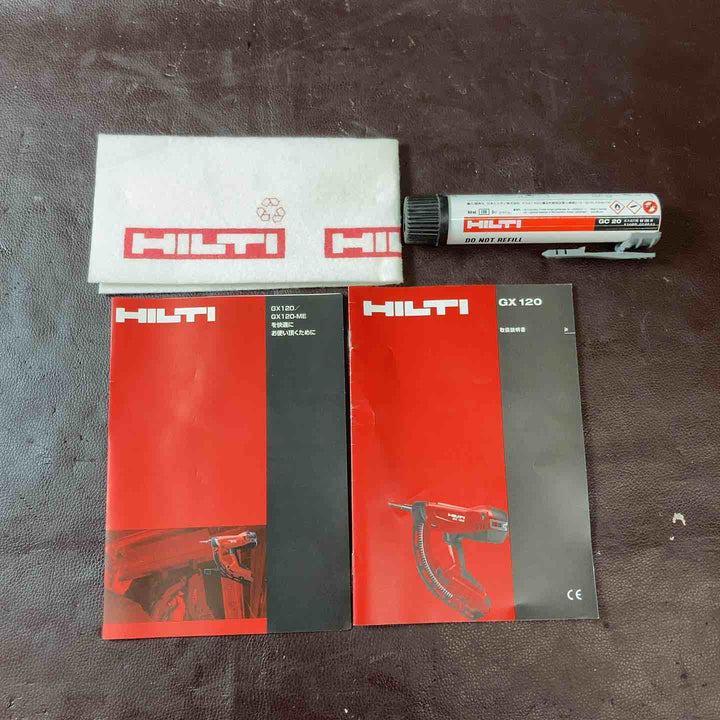 【中古美品】ヒルティ(HILTI) ガス式鋲打機 GX120 テスト用ガス付属【東大和店】
