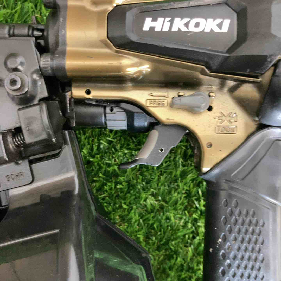 ★ハイコーキ(HIKOKI ※旧:日立工機) 高圧エア釘打ち機 NV90HR2(N)　本体のみ【戸田店】
