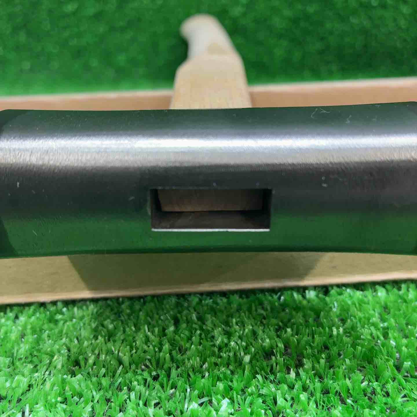 未使用品】 道心斎正行 100匁 四角玄翁 鋼付 柄付き【藤沢店