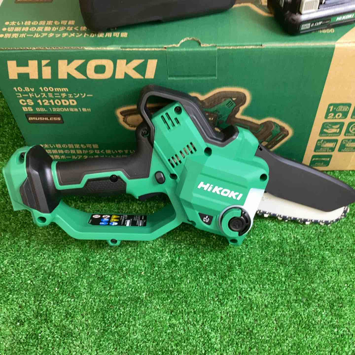 ★ハイコーキ(HIKOKI ※旧:日立工機) コードレスチェンソー CS1210DD(BS)【越谷店】