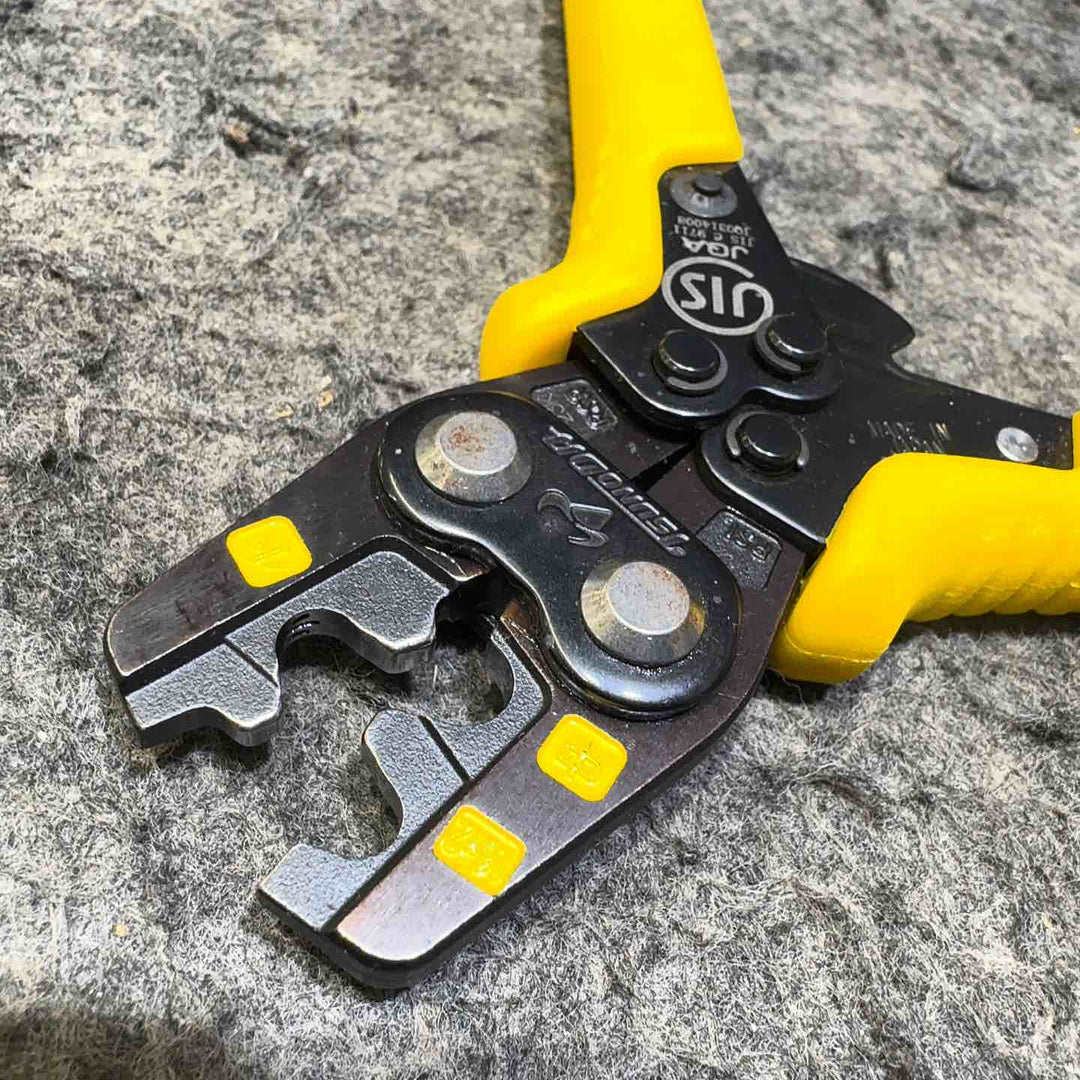 【中古美品】 ツノダ 手動圧着工具 まとめ 4点 電工 施設 電気 【桶川店】