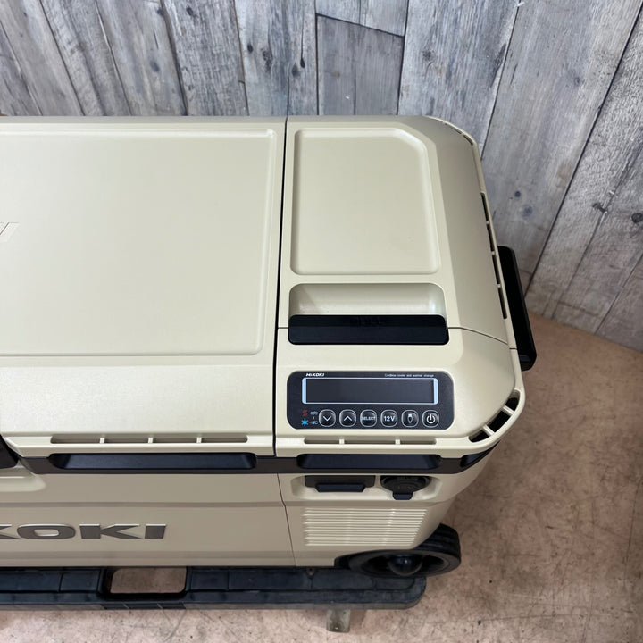【中古美品】◇ハイコーキ(HiKOKI)コードレス ポータブル 冷温庫 UL18DE 36L  サンドベージュ【東大和店】