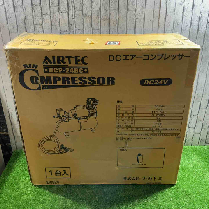 ナカトミ(NAKATOMI) 24V・DCエアーコンプレッサー CP-24BC【川口店】