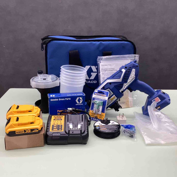 グラコ　ULTRA MAX コードレスエアレスハンドヘルド 水性・溶剤両用(17N224) 【越谷店】