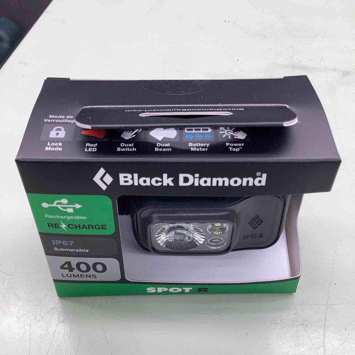 Black Diamond スポット400-R グラファイト【越谷店】