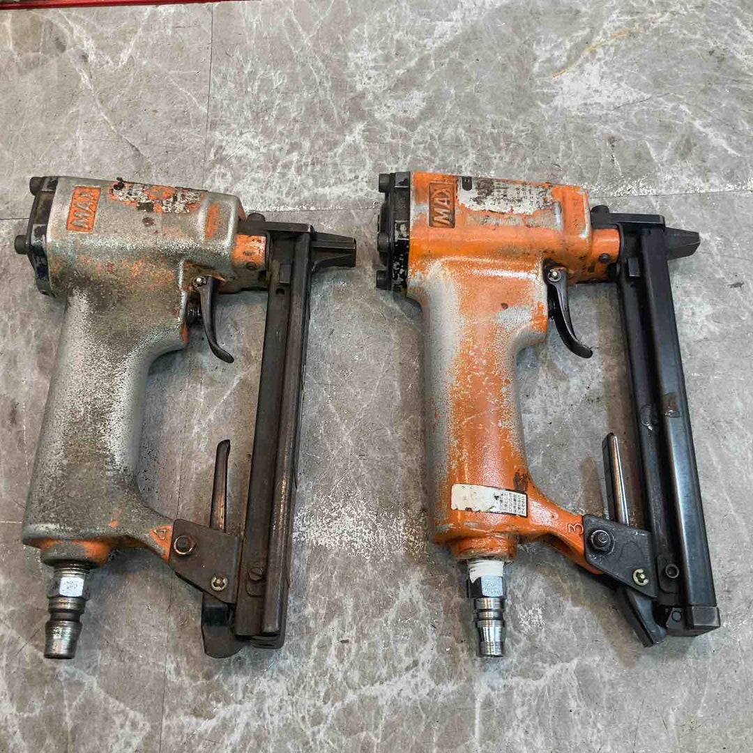 【中古品】2台セット MAX 常圧エアネイラ TA-20A/413J TA-20A/1013J 動作確認済み【八潮店】