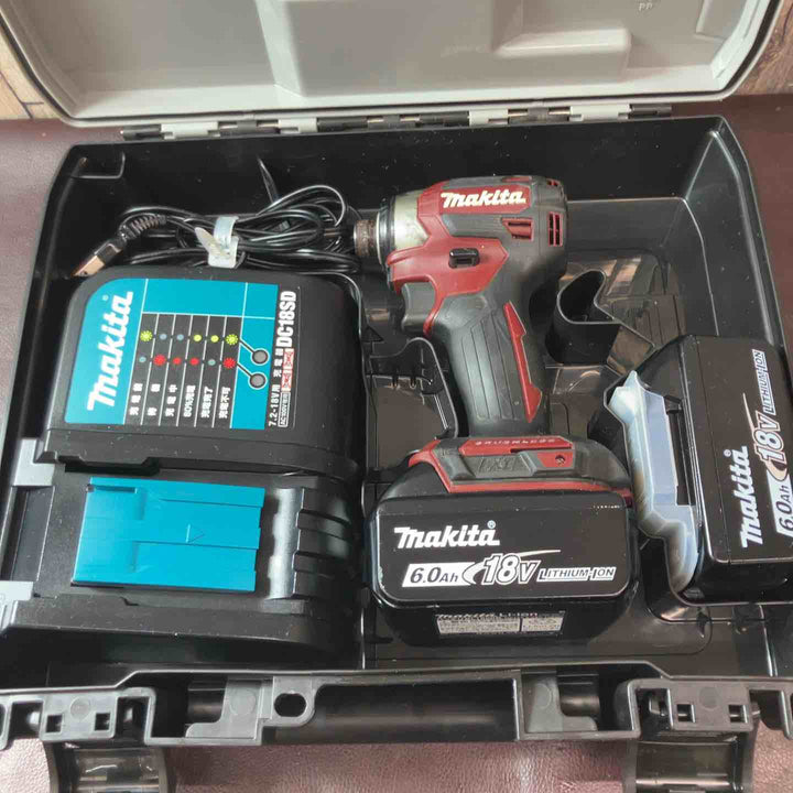【中古品】 マキタ(makita) コードレスインパクトドライバー TD173DGXAR 充電式インパクトドライバ― 【東大和店】