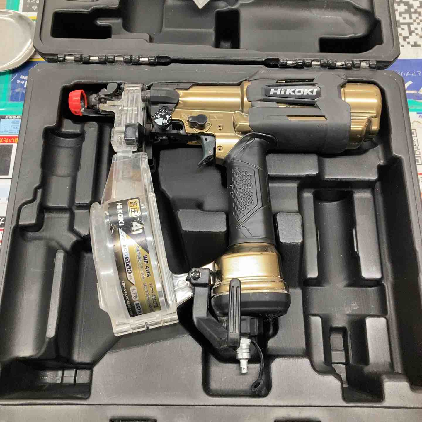 ☆ハイコーキ(HIKOKI ※旧:日立工機) 高圧エアネジ打ち機 WF4HS【戸田店