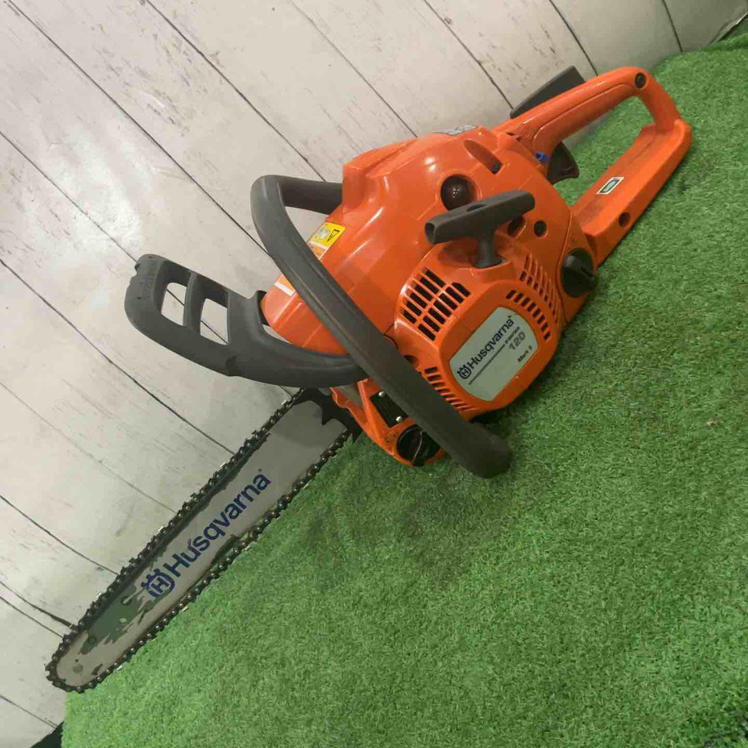 ◇ハスクバーナ(Husqvarna) エンジンチェーンソー 120e Mark II (mark2)【越谷店】