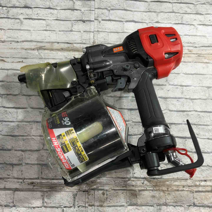 ★マックス(MAX) 高圧エア釘打ち機 HN-90N4(D)-G【川口店】
