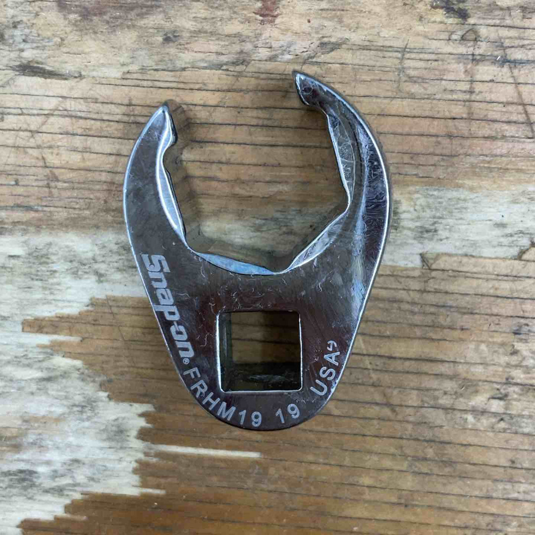 【中古品】▲スナップオン(Snap-on) フレアナットレンチ クローフットレンチ 10個セット FRHM19～10 3/8sq FRHM【柏店】