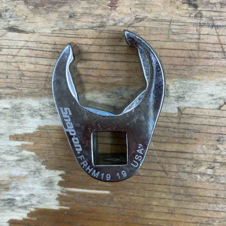 【中古品】▲スナップオン(Snap-on) フレアナットレンチ クローフットレンチ 10個セット FRHM19～10 3/8sq FRHM【柏店】