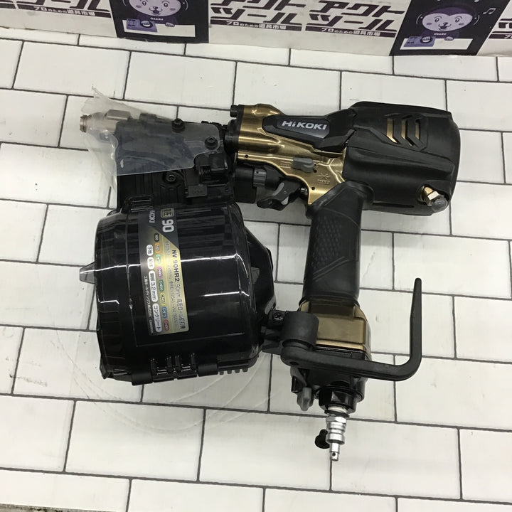 ★ハイコーキ(HIKOKI ※旧:日立工機) 高圧エア釘打ち機 NV90HR2(S)【所沢店】