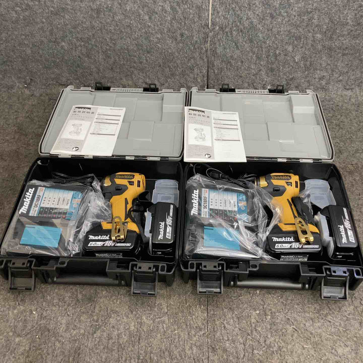 ＜特価＞マキタ(makita) コードレスインパクトドライバー TD173DGXPY LTX20周年限定色 プレミアムイエロー 2台セット【鴻巣店】