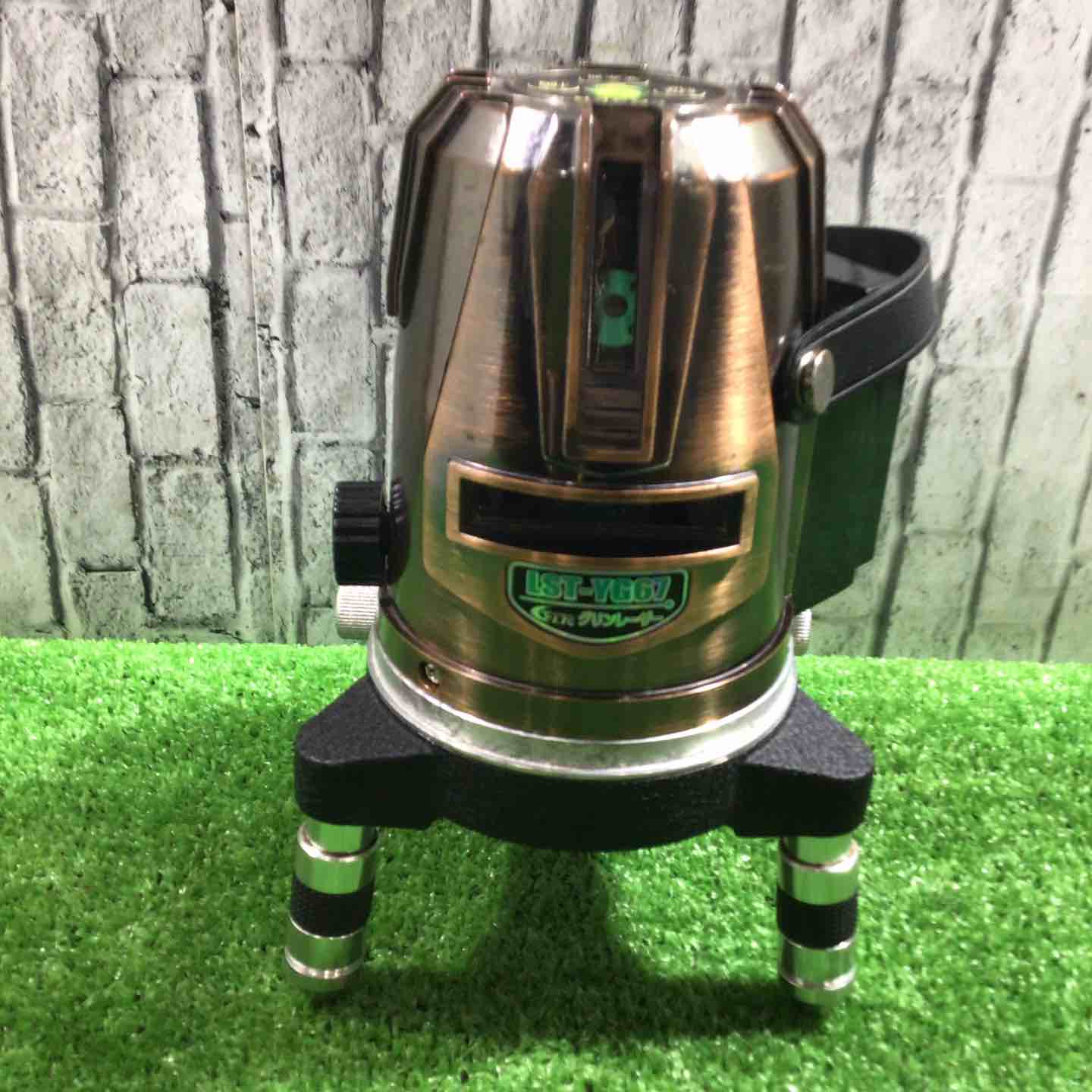 ◇テクノ販売 水平/垂直 グリーンレーザー墨出し器 LST-YG67【川口店