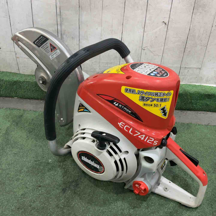 ◇新ダイワ(Shindaiwa) エンジンカッター スタンダードタイプ ECL7412S-CD 動作確認済【川口店】