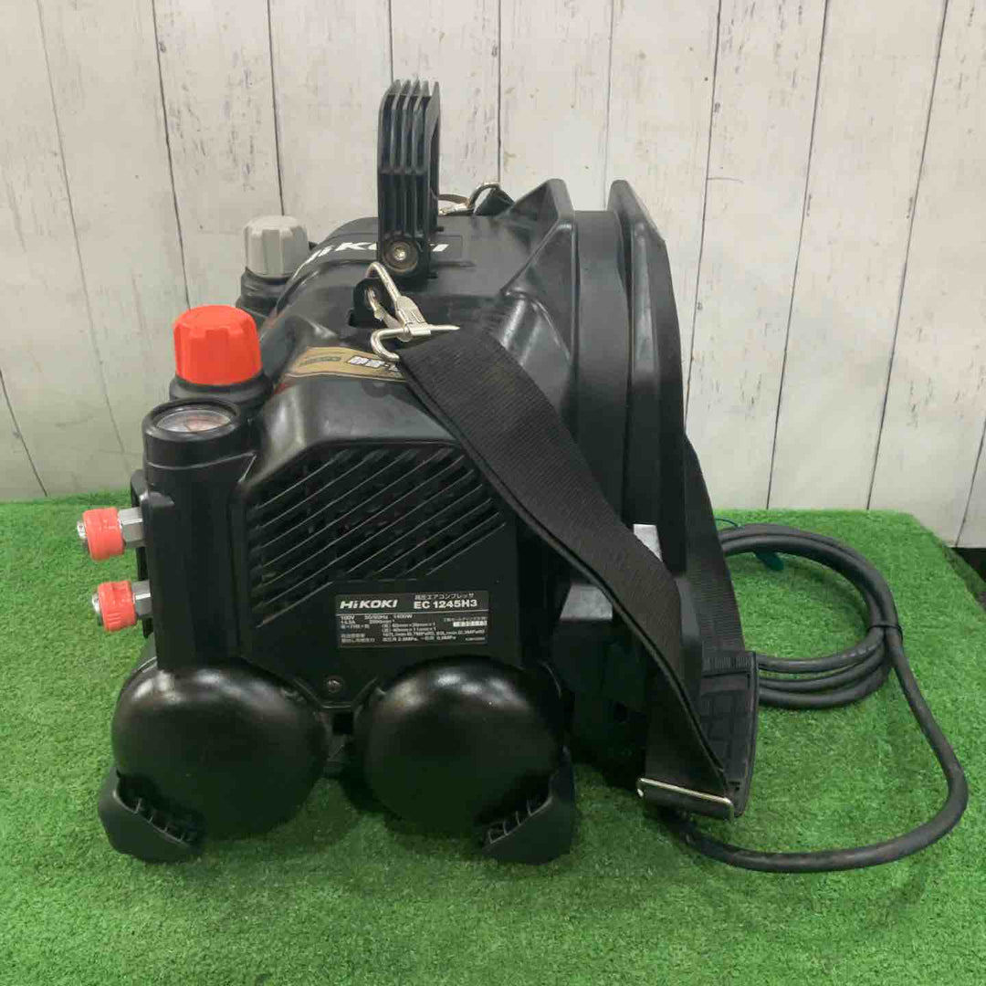 ★ハイコーキ(HIKOKI ※旧:日立工機) 高圧エアコンプレッサ EC1245H3(CTN) 動作確認済【川口店】