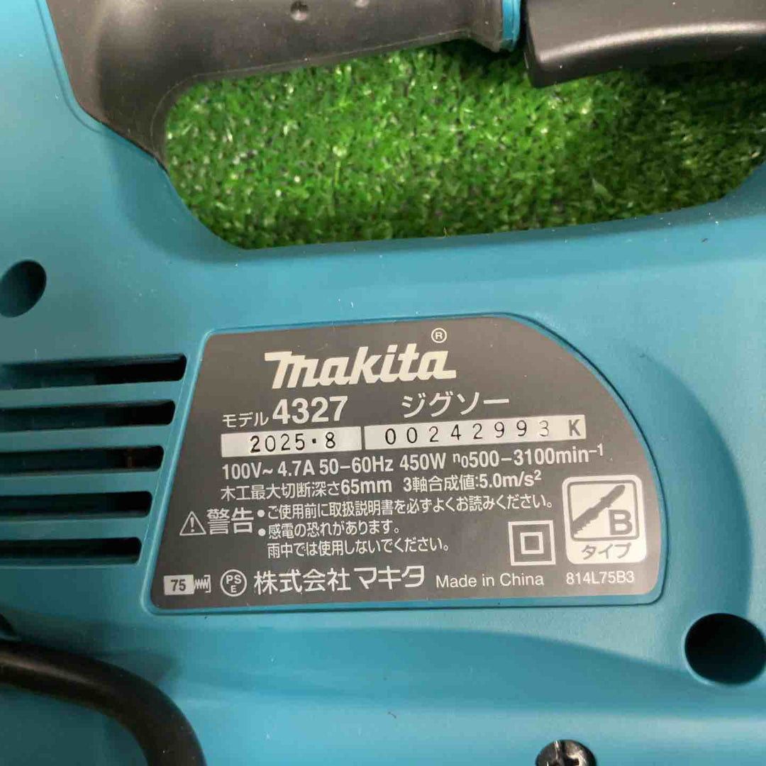 ☆マキタ(makita) ジグソー 4327【草加店】