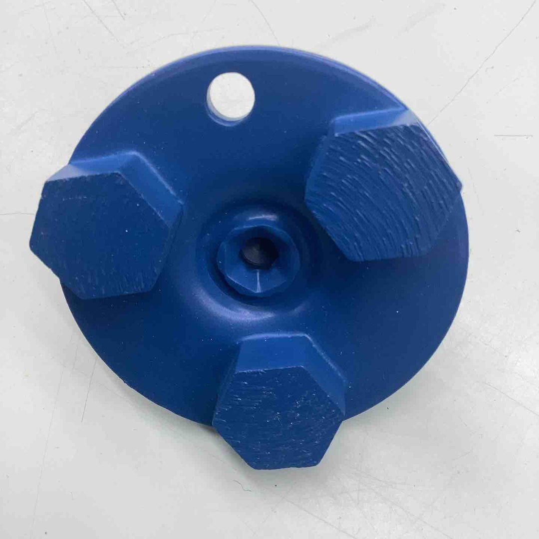 ライナックス LINAX K-30,K-45,K-60対応 床研削機用カッター 3個入り　ダイヤカッターブルー 【越谷店】