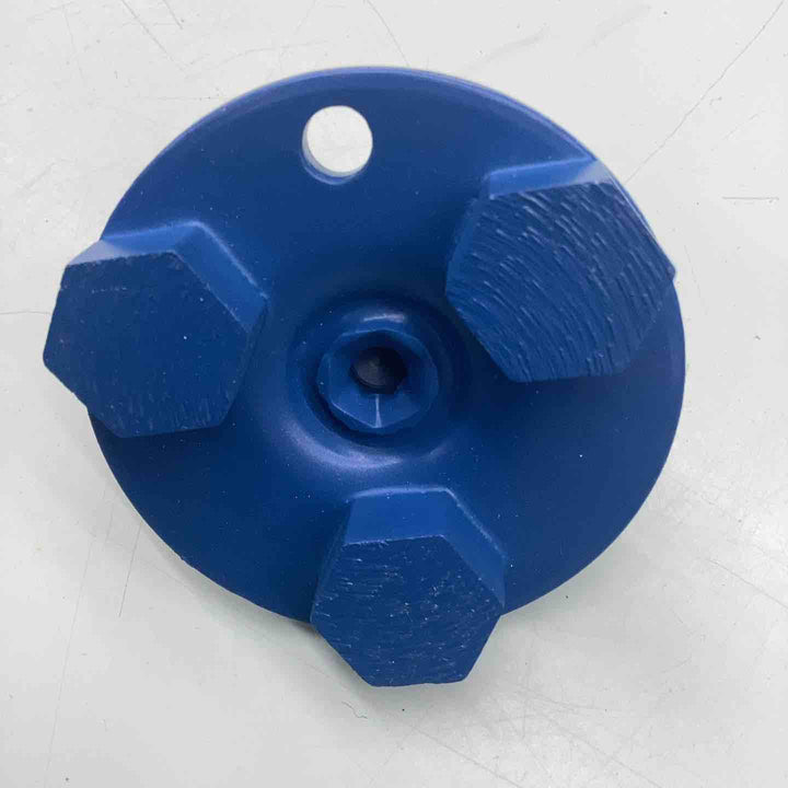 ライナックス LINAX K-30,K-45,K-60対応 床研削機用カッター 3個入り　ダイヤカッターブルー 【越谷店】