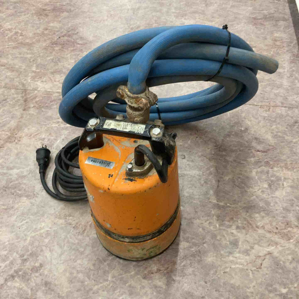 (鶴見製作所) 水中ポンプ 低水位排水用 LSC-1.4S-51 50Hz LSC-1.4S 低水位排水用水中ハイスピンポンプ LSC型 鶴見製作所 清掃水