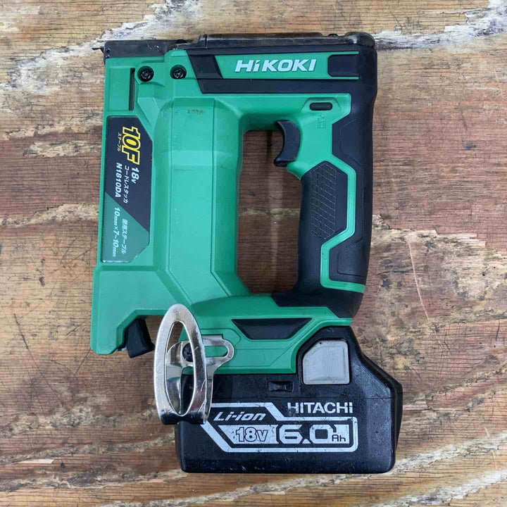 【中古品】★ハイコーキ(HIKOKI ※旧:日立工機) コードレスタッカ N1810DA(NN) 18V バッテリー1個付き♪【柏店】