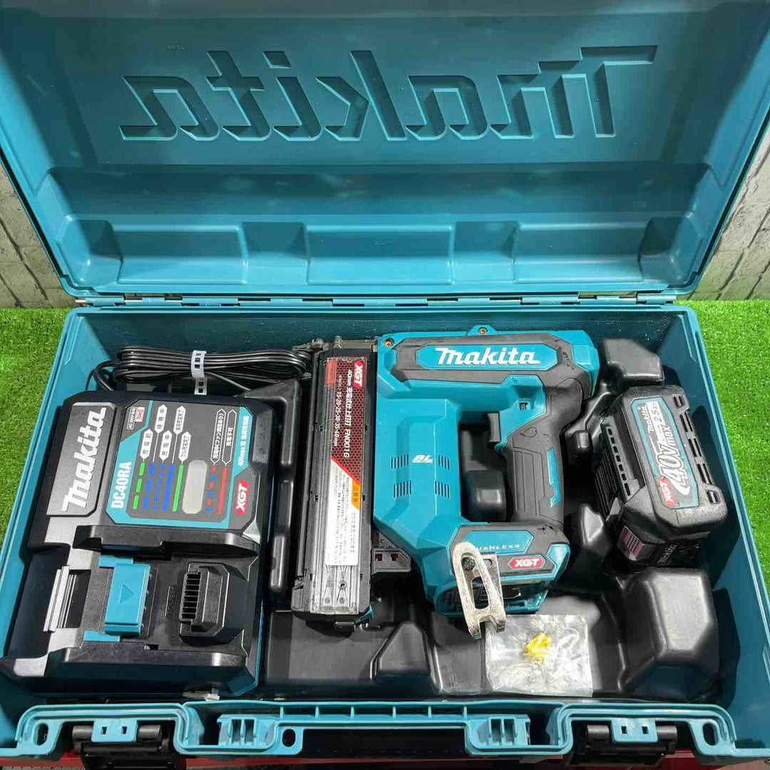 ★マキタ(makita) 40V コードレスフィニッシュネイラ FN001GRD 動作確認済み【川口店】