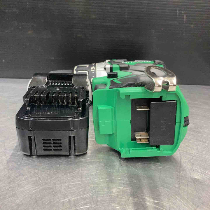 【中古品】 ハイコーキ(HIKOKI ※旧:日立工機) コードレス振動ドリルドライバー DV14DBL2(NN) バッテリー付き 【東大和店】