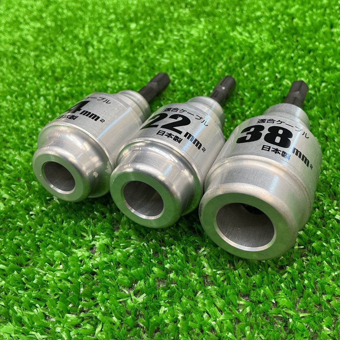 【中古美品】タジマ ムキソケCVアジャスター ビニール絶縁電線用皮剥き 14/22/38セット DK-MS3SAJSET【電材館越谷店】