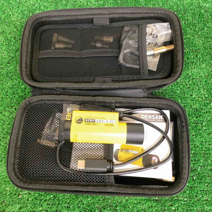 デンサン みるサーチミニ Wifi スマホで見るカメラ CMS-WC1　通電確認のみ　【越谷店】
