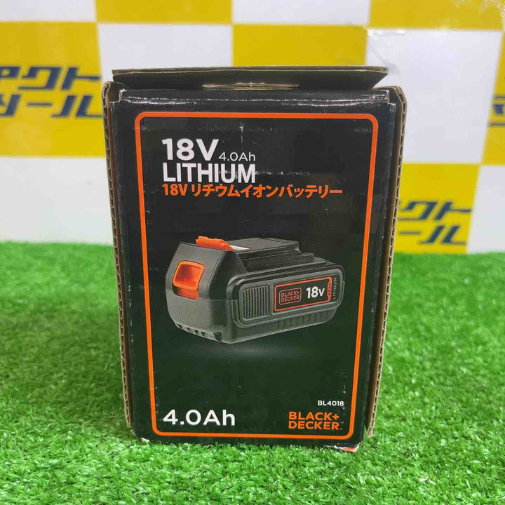 ブラックアンドデッカー リチウムイオンバッテリー 18V 4.0Ah BL4018【越谷店】
