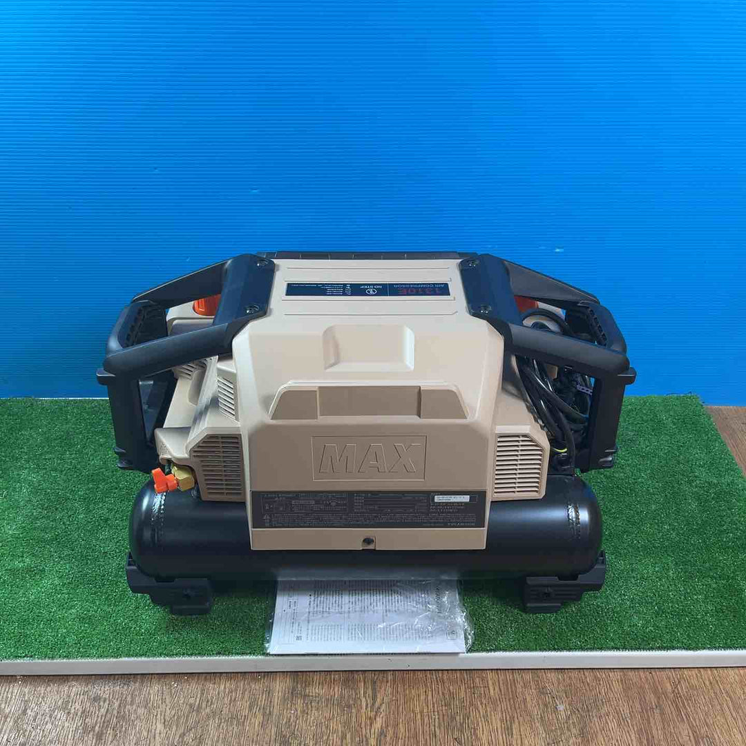 ★マックス(MAX) 高圧専用エアコンプレッサー AK-HH1310E_サンドベージュ【岩槻店】