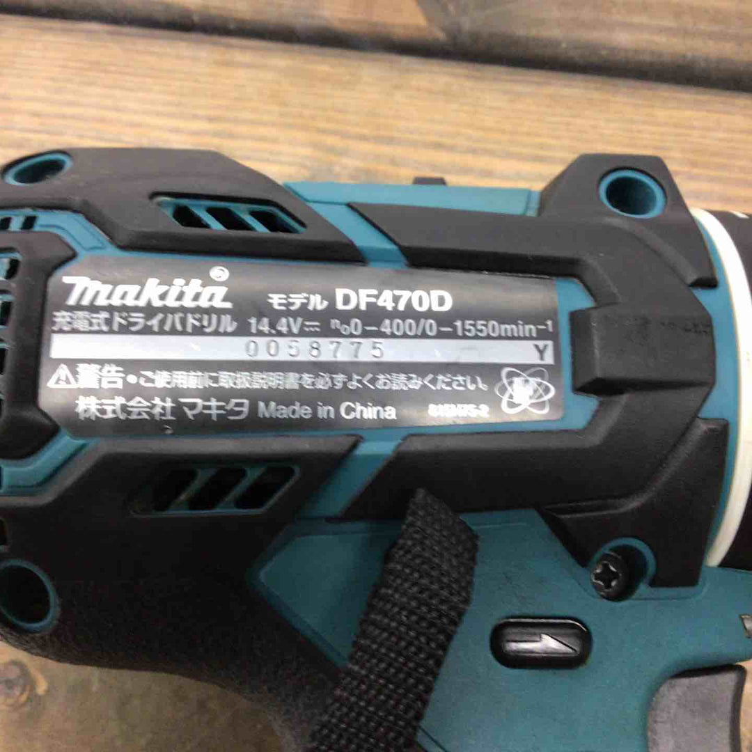 ☆マキタ(makita) コードレスドリルドライバ DF470DZ【戸田店】