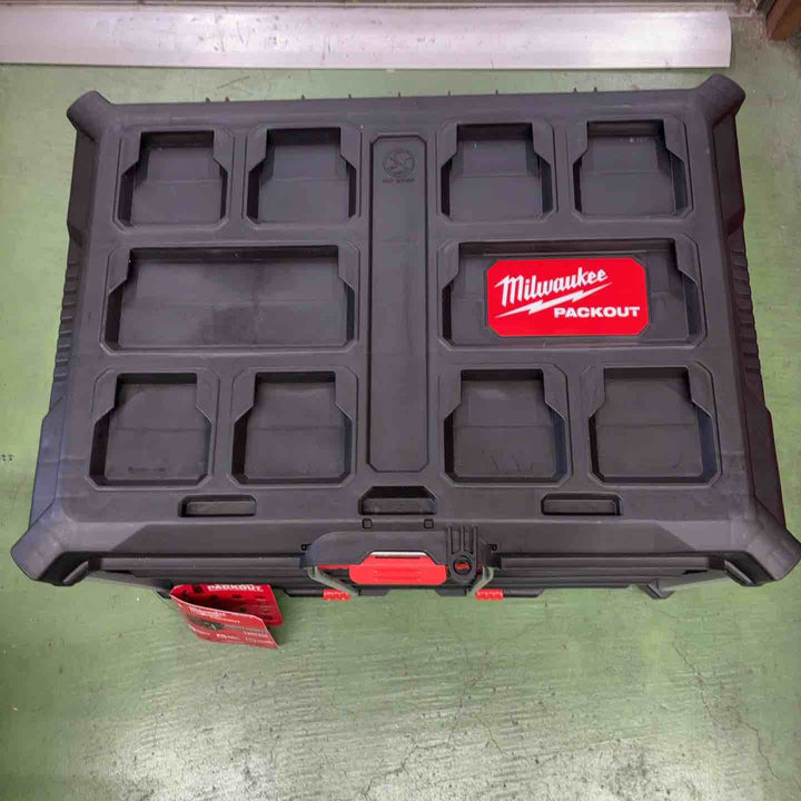 【中古美品】milwaukee　ミルウォーキーPACKOUT 3段引き出しツールボックス ブラック 4932472130【桶川店】