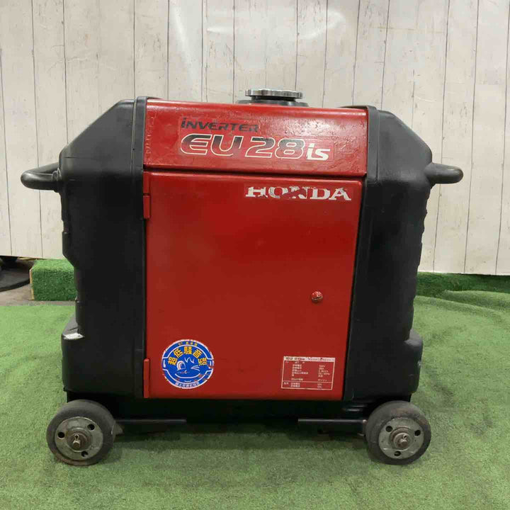 【店頭受取り限定】★ホンダ(HONDA) インバーター発電機 EU28iS_車輪あり 動作確認済【川口店】