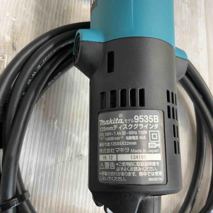 ☆マキタ(makita) 125mm ディスクグラインダ 9535B【草加店】