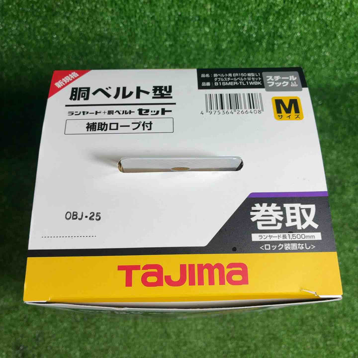 【未使用品】 TJMデザイン 胴ベルト用 ER150縦型L1ダブル スチールベルトMセット B1SMER-TL1WBK 【藤沢店】