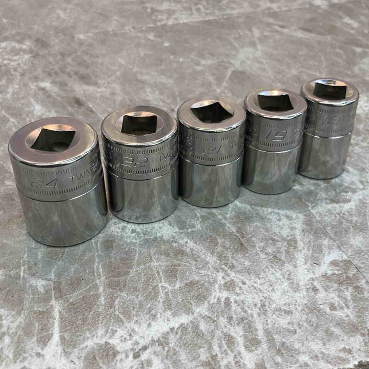 スナップオン(Snap-on) ソケット セット　TWM12～24　11点セット【八潮店】