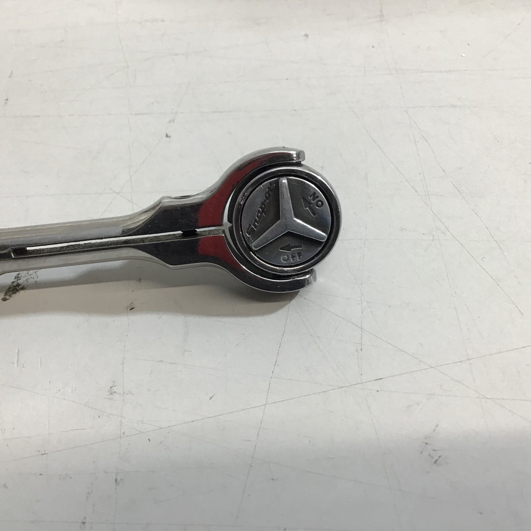 【中古品】スナップオン Snap-on ラチェットハンドル スイベルヘッド 差込み角:9.5mm 3/8" FHCNF72【戸田店】