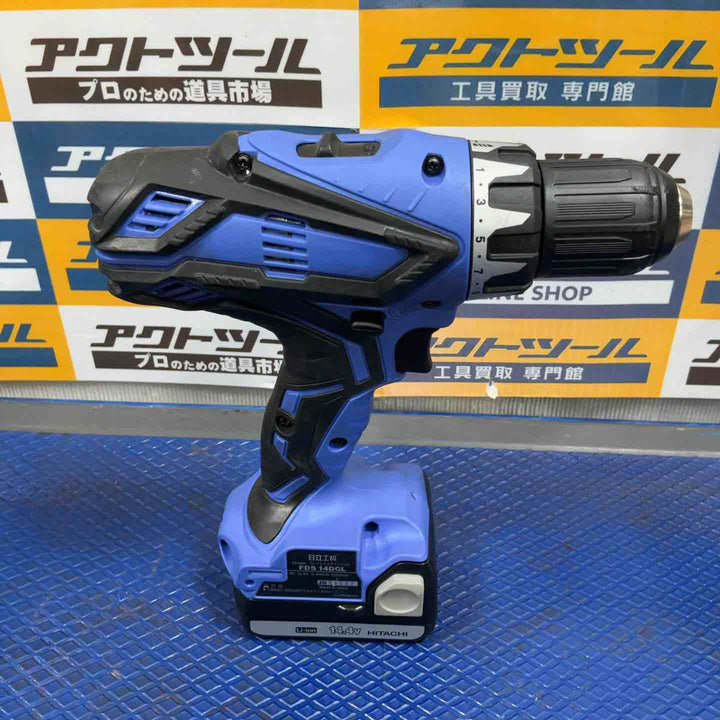 ◇ハイコーキ(HIKOKI ※旧:日立工機)  コードレスドリルドライバー  FDS14DGL(2LEGK)【草加店】