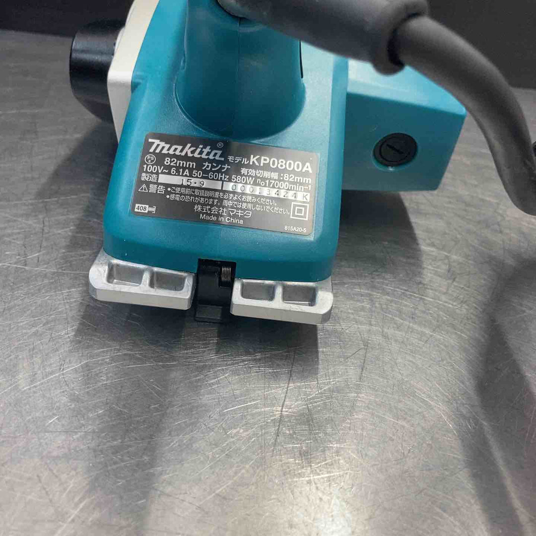 【中古品】 マキタ(makita) 電気カンナ KP0800ASP 替刃式 【東大和店】