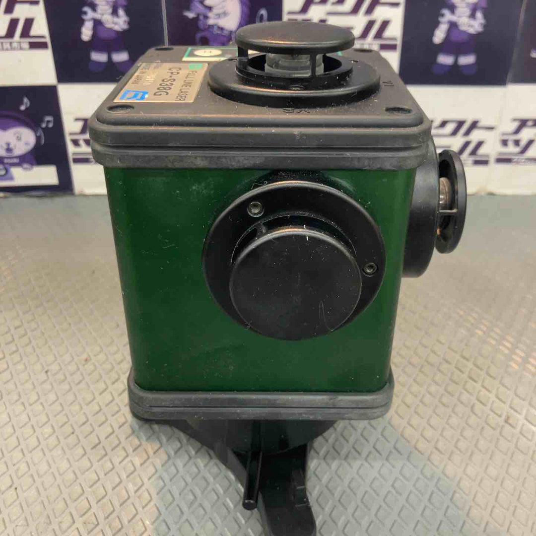 【中古品】リズム(RIZUMU) グリーンレーザー墨出し器 ロボライン CP-S38G【所沢店】