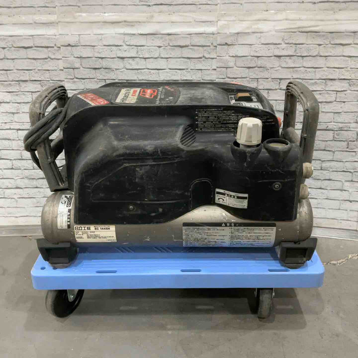 【現状品】★ハイコーキ(HIKOKI ※旧:日立工機) エアコンプレッサー EC1445H 保証なし【川口店】