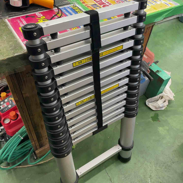 【店頭受取り限定】アルミス (Alumis) アルミ伸縮はしご 14段 ASH-410N【桶川店】