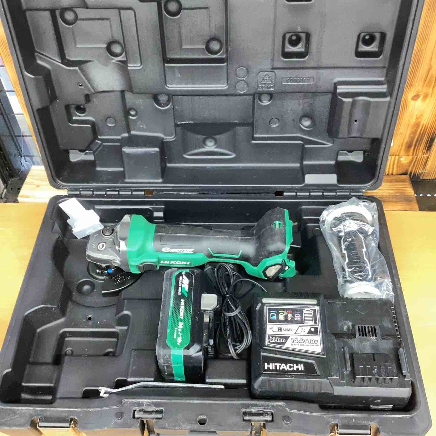 ☆ハイコーキ(HIKOKI ※旧:日立工機) 100mmコードレスディスク