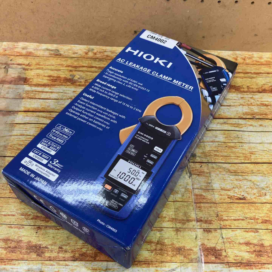 □HIOKI ACリーククランプメータ CM4002【川崎店】