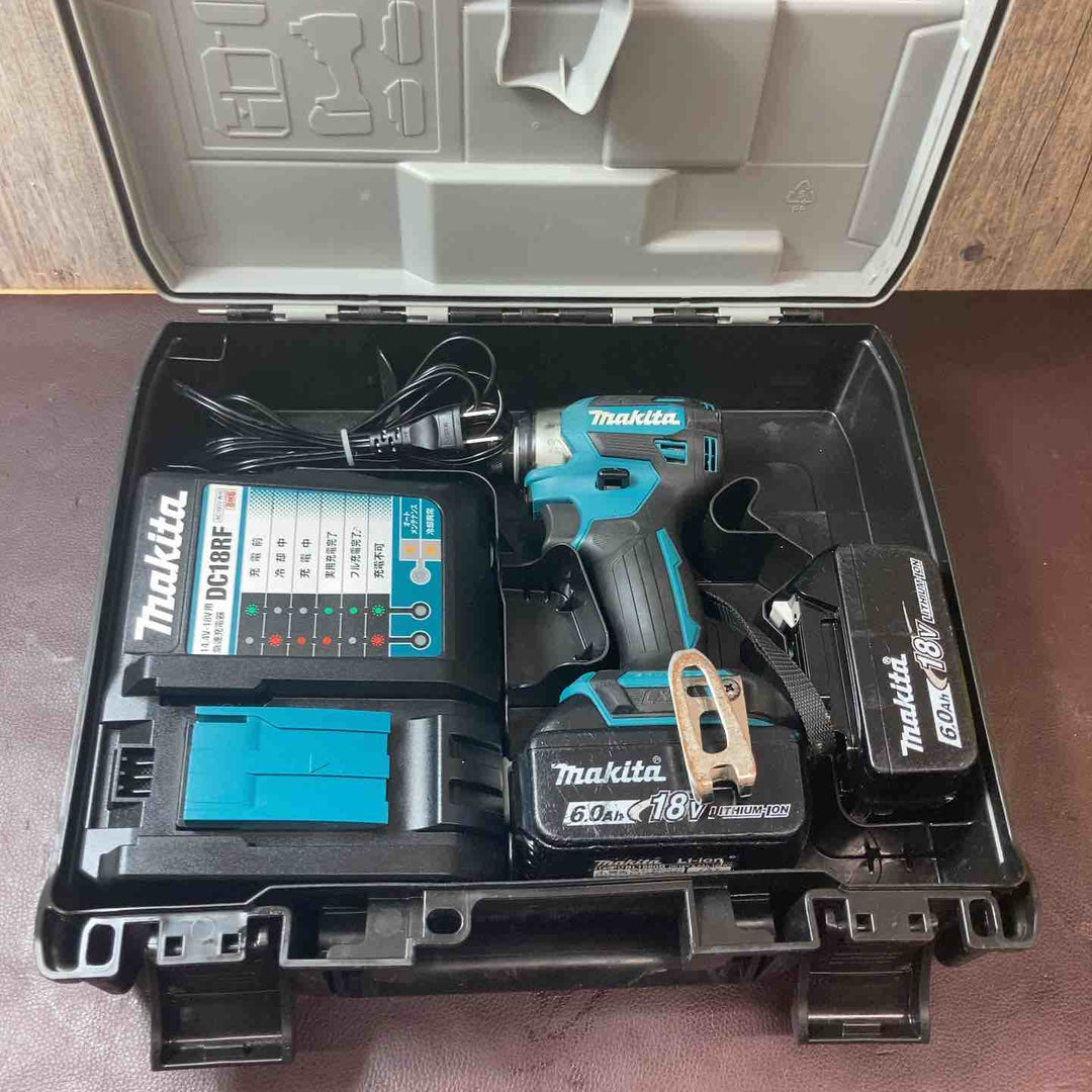 【中古品】 マキタ(makita) 18V コードレスインパクトドライバー TD173DRGX フルセット品 マキタブルー/青 【東大和店】