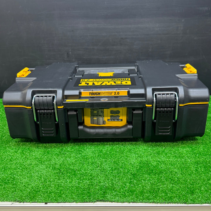 【未使用品】デウォルト(DEWALT) タフシステム2.0 システム収納BOX Sサイズ DS165 積み重ね収納 DWST83293-1【電材館越谷店】