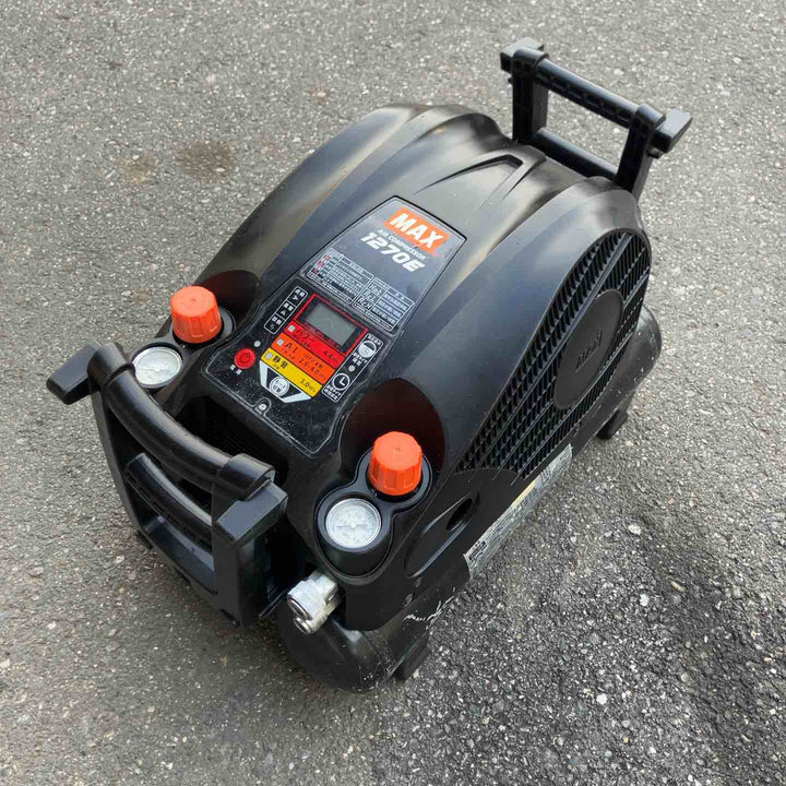 【中古品】 マックス/MAX エアコンプレッサー・AK-HH1270E_ブラック 【桶川店】