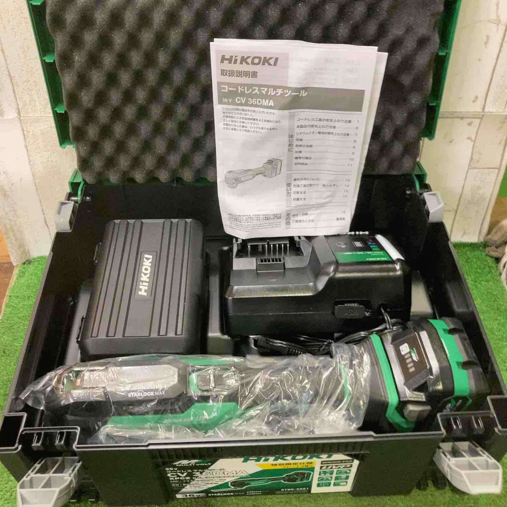 ☆ハイコーキ(HIKOKI ※旧:日立工機) コードレスマルチツール CV36DMA